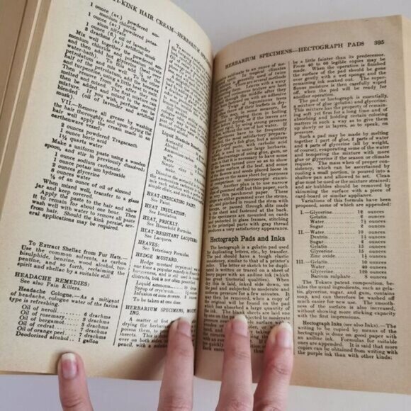 1981 Checkerbooks 10,000 Formulas and Trade Secrets Book, Vintage Chemicals - Picture 8 of 10